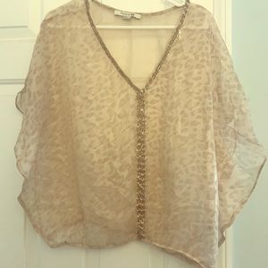 Womens Forever 21 Leopard Blouse